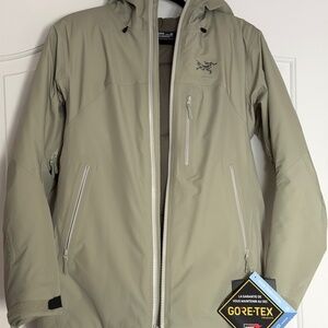 Arc’teryx Beta Insulated Jacket Women’s, size S (Small), grey/green (Habitat)